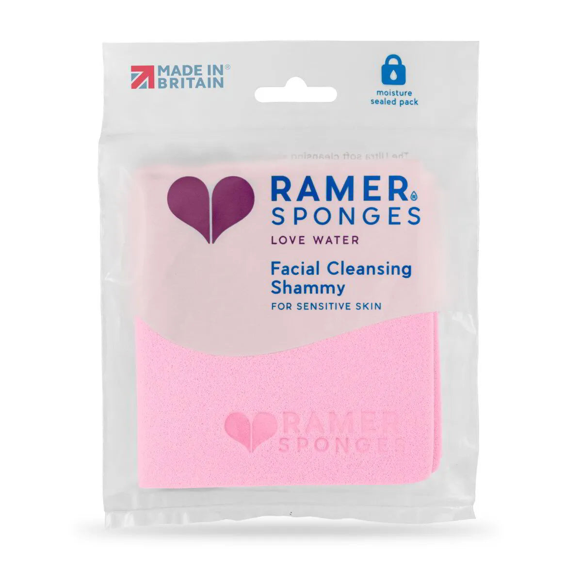 Ramer Facial Cleansing Shammy - For Sensitive Skin -