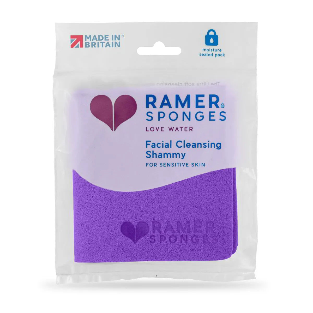 Ramer Facial Cleansing Shammy - For Sensitive Skin -