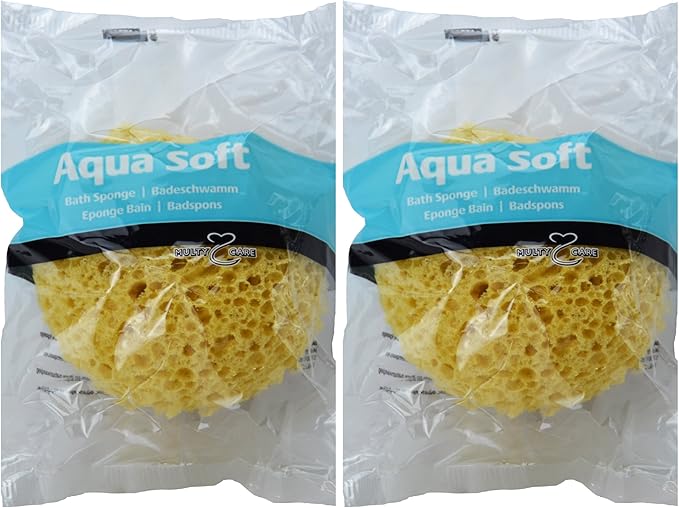 Multy Aqua Soft Bath Sponge - Ideal For Bath Or Shower.