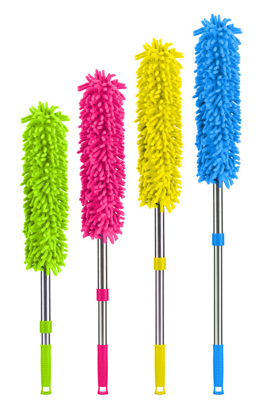Bettina Telescopic Chenille Noodle Duster - Telescopic Handle.