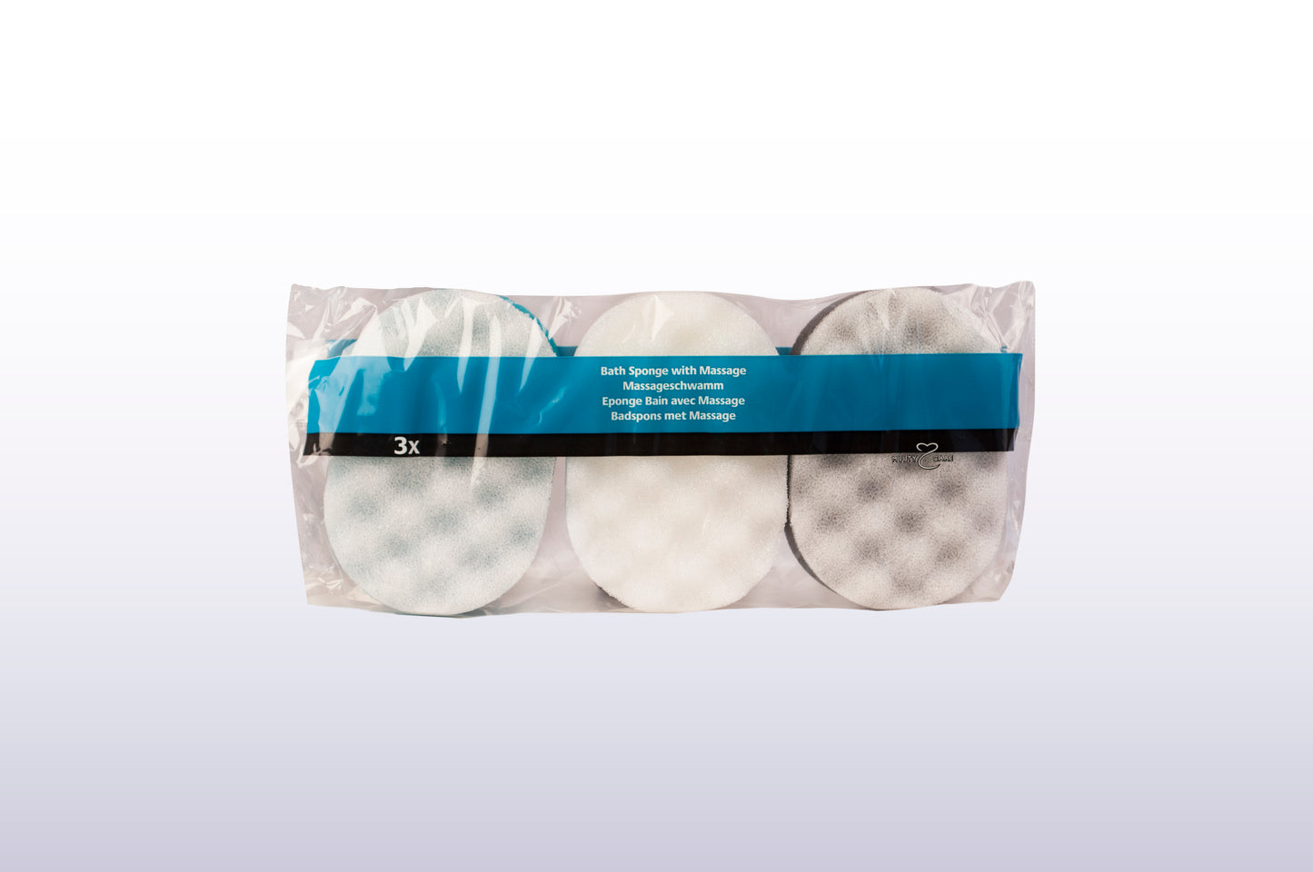 Multy 3 Pack Oval Massage Sponges - 6 Packs