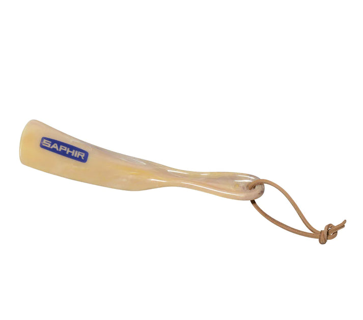 Saphir Beaute Du Cuir 17.5cm Shoe Horn With Leather Strap