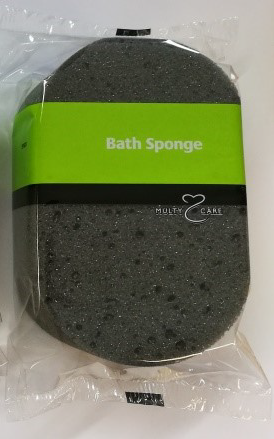Multy Single Pack Bath Sponge - Colour Choice Available: