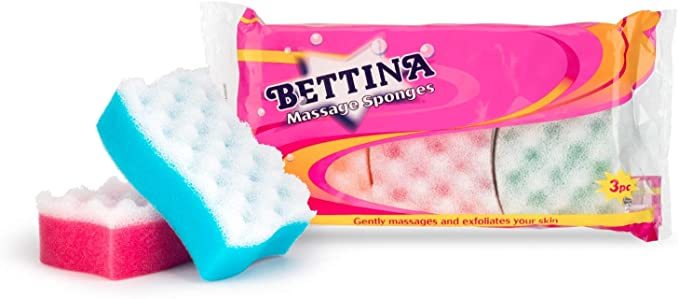 Bettina 3 Pack Massage Sponges