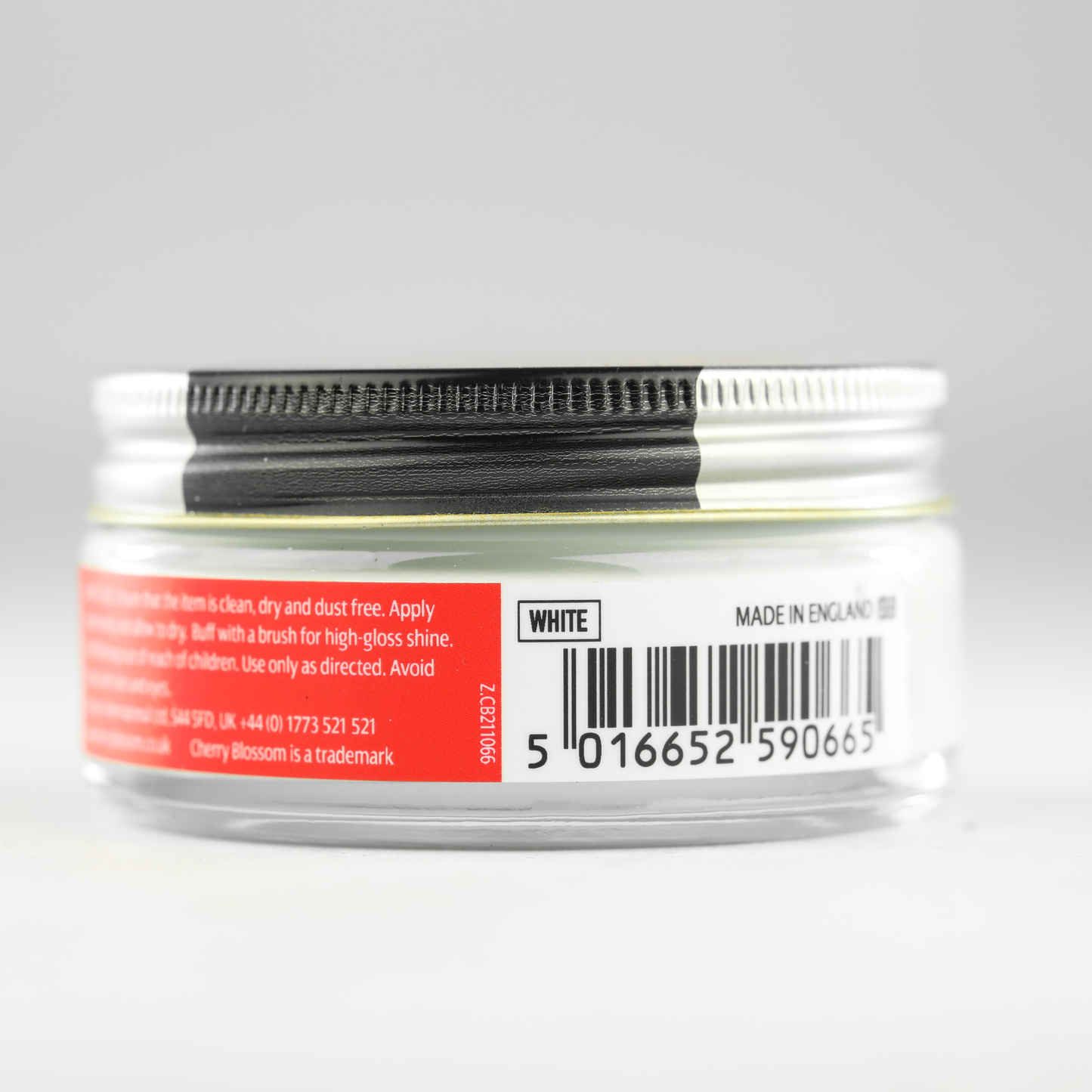 Cherry Blossom Platinum Range - Renovating Shoe Cream - White - 50ml
