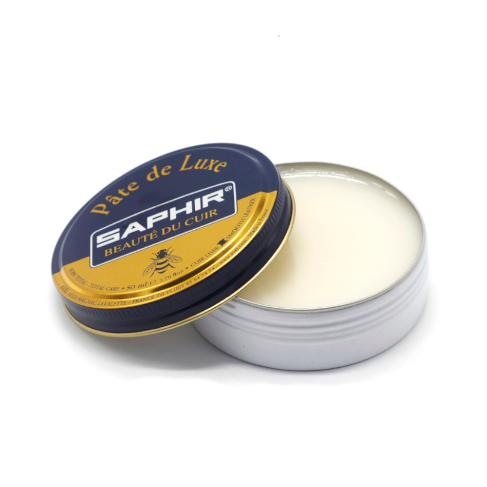 Saphir Beaute Du Cuir Pate De Luxe Polish - 50ml - Choose Your Colour: