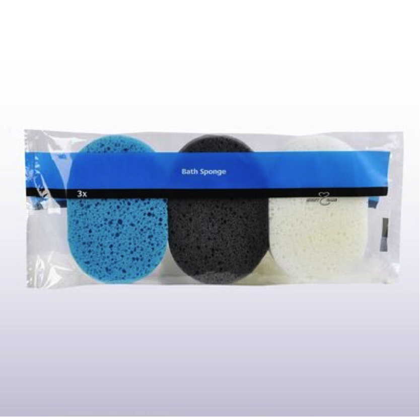 Multy 3 Oval Bath Sponges