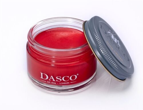 Dasco Shoe Cream With Beeswax - Signal Red - 154 - 50ml