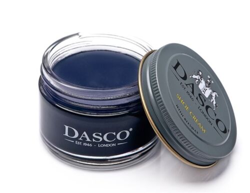 Dasco Shoe Cream With Beeswax - Navy - 163 - 50ml