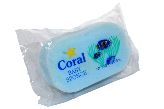 Coral Baby Sponge - 10 Packs