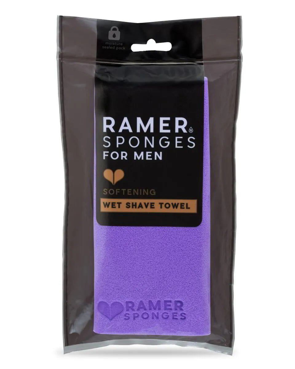 Ramer Sponges - Softening Wet Shave Towel