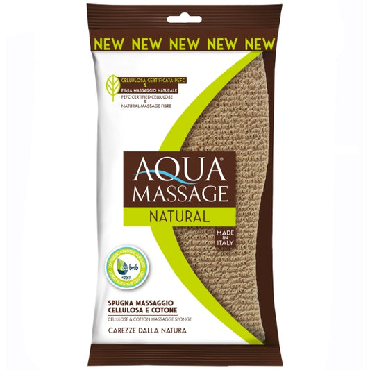 Aqua Massage Cellulose & Cotton Massage Sponge