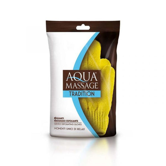 Aqua Massage Gently Exfoliating Gloves - 1 Pair