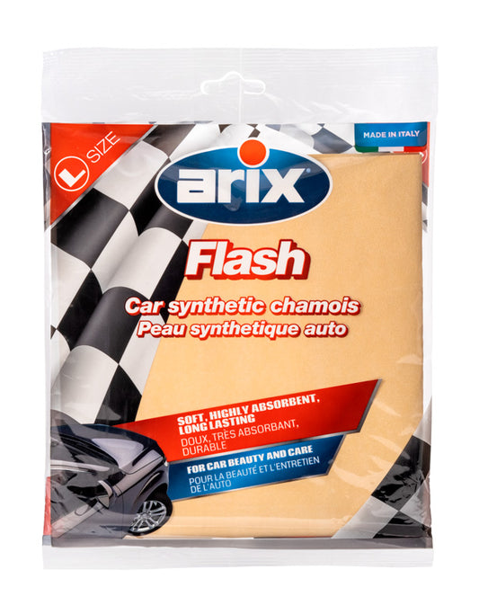 Arix Flash Car Synthetic Chamois - Large - 45x40cm