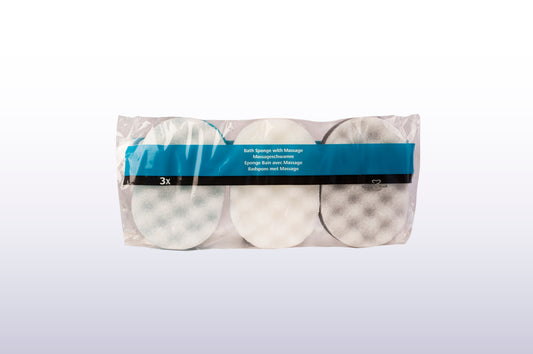 Multy 3 Pack Oval Massage Sponges - 6 Packs
