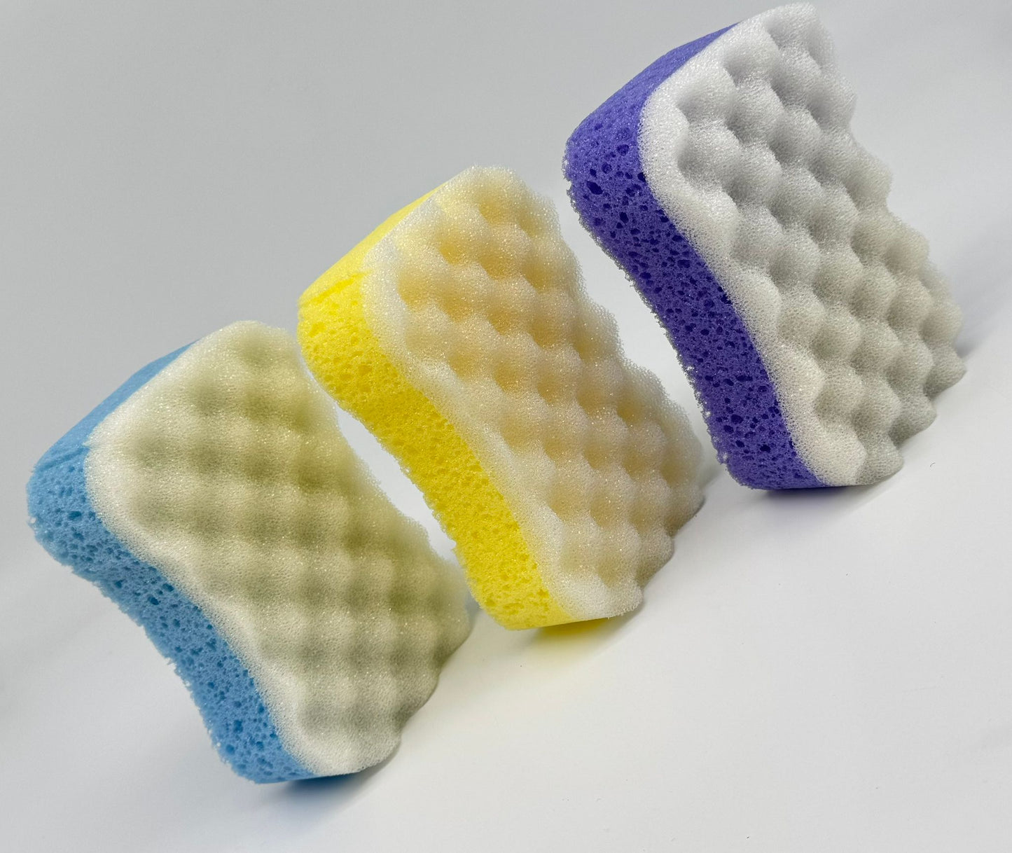 Multy 3 Pack Shaped Massage Sponges