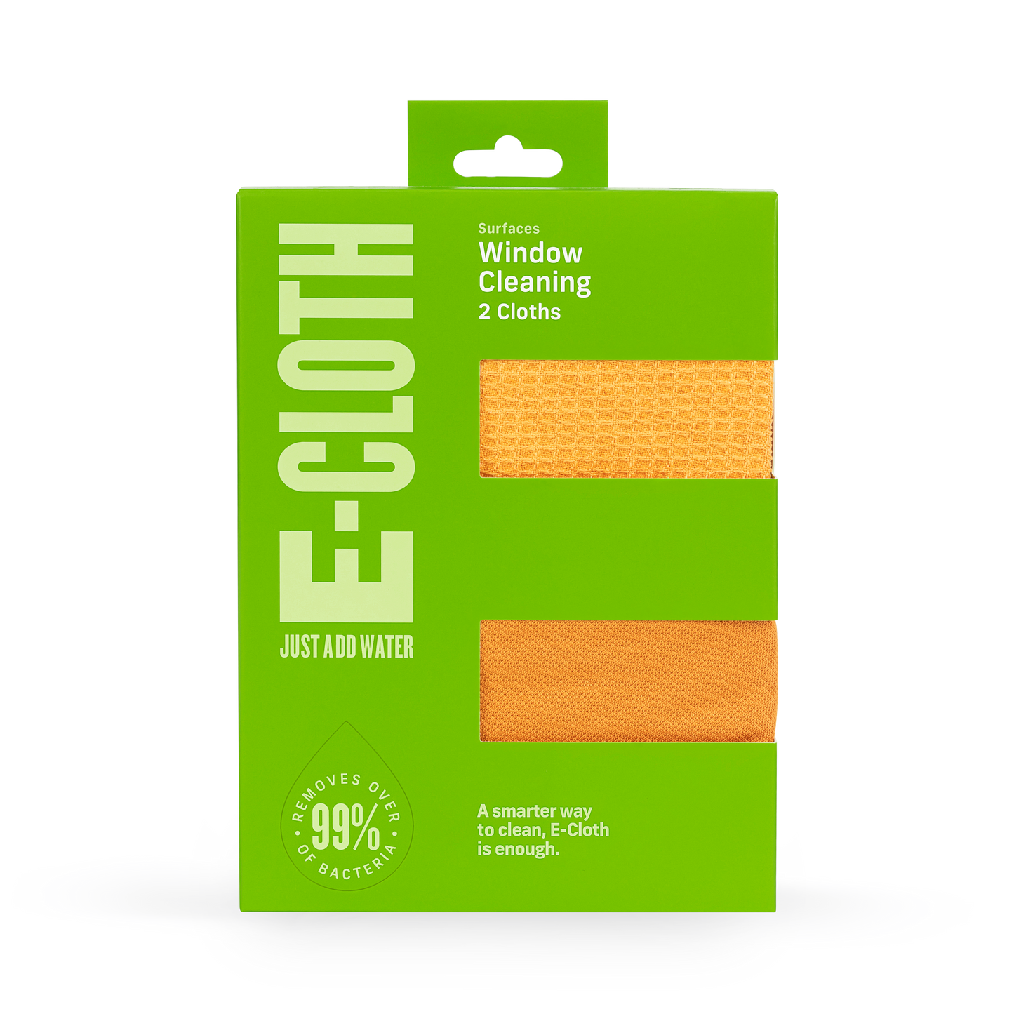 E-Cloth - Surfaces - Window Cleaning 2 Cloth Pack