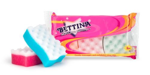 Bettina 3 Pack Massage Sponges - 10 Packs